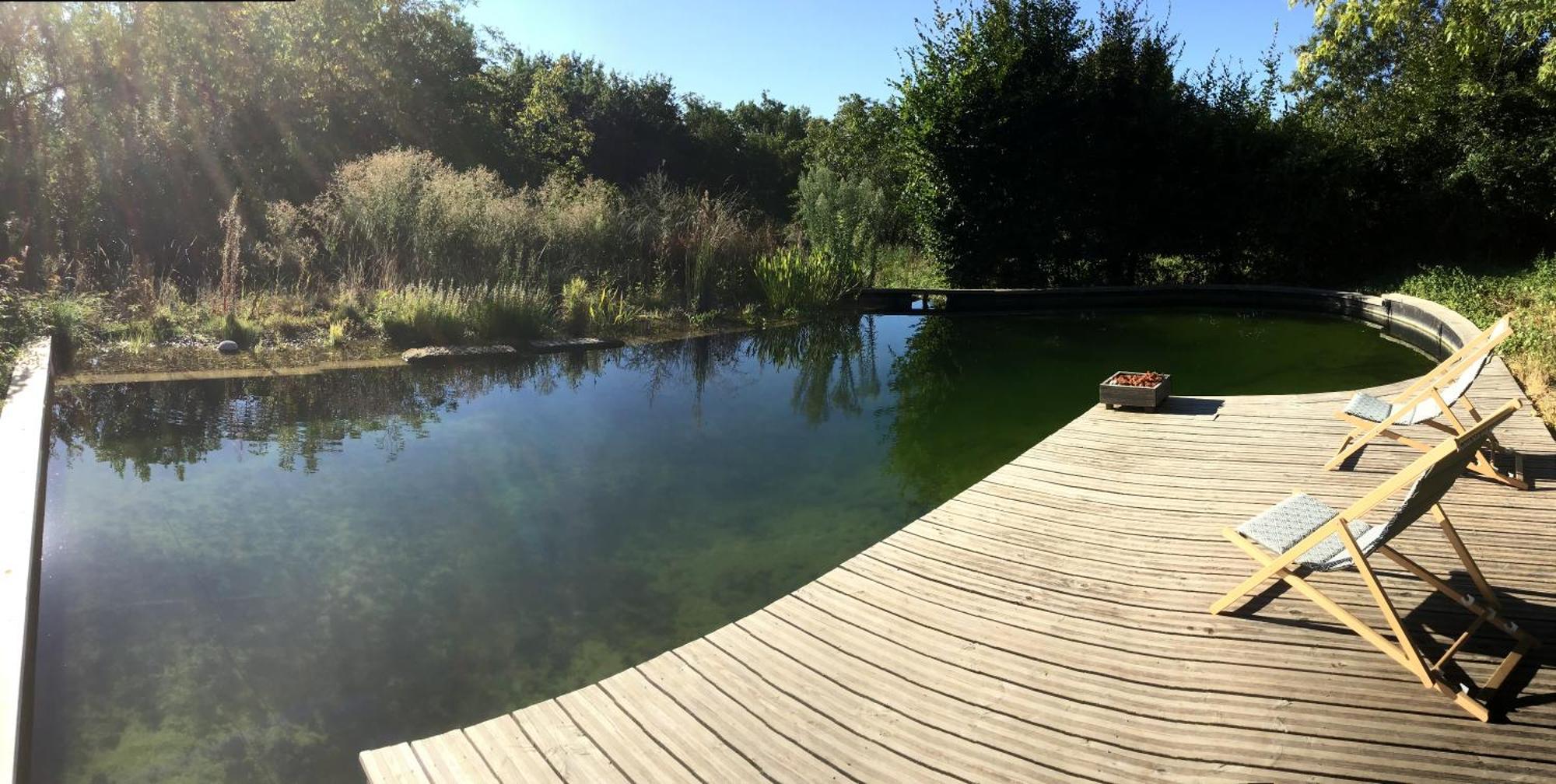 Bed and Breakfast Ecolieu Le Chant Du Temps Saint-Usuge Exterior foto